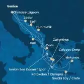 Italy, Croatia, Greece