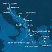 Italy, Greece, Montenegro, Croatia