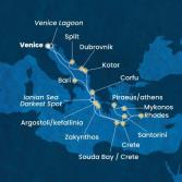 Italy, Greece, Montenegro, Croatia