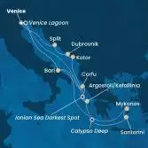 Italy, Greece, Montenegro, Croatia