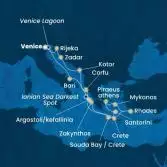 Italy, Greece, Montenegro