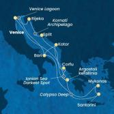Italy, Montenegro, Greece, Croatia
