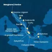 Italy, Greece, Croatia