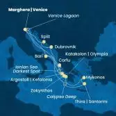 Italy, Greece, Croatia