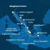 Italy, Greece, Croatia