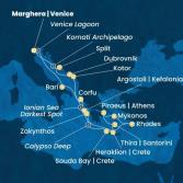 Italy, Greece, Montenegro, Croatia