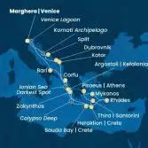 Italy, Greece, Montenegro, Croatia