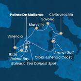 Balearic Islands, Spain, Italy, France