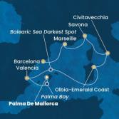 Balearic Islands, Spain, Italy, France