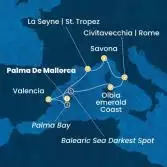 Balearic Islands, Spain, Italy, France