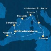 Balearic Islands, Spain, Italy, France