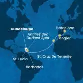 Antilles, Canary Islands, Morocco, Spain