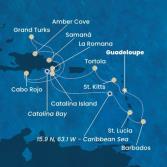 Antilles, Virgin Islands, Dominican Republic, Turks Islands