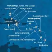 Antilles, Virgin Islands, Dominican Republic, Turks Islands