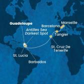 Antilles, Canary Islands, Morocco, Spain, France