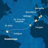 Antilles, Canary Islands, Morocco, Spain, France