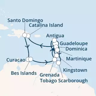 Antilles, Trinidad and Tobago, Dominica, Dominican Republic