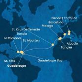 Antilles, Virgin Islands, Dominican Republic, Canary Islands, Morocco, Spain, Corsica (France), Italy
