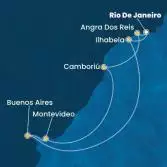 Brazil, Argentina, Uruguay