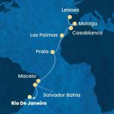 Brazil, Canary Islands, Morocco, Spain, Portugal