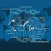 Chile, Polynesia, Tonga, Fiji, Australia, Japan, South Korea, Taiwan, China, Vietnam, Singapore, Malaysia, Sri Lanka