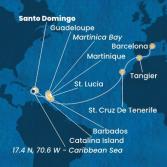 Dominican Republic, Antilles, Canary Islands, Morocco, Spain