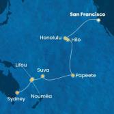 USA, Hawaii, Polynesia, Fiji, Australia