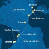 Brazil, Canary Islands, Morocco, Spain, Portugal