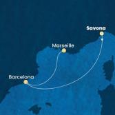 Italy, Spain, France