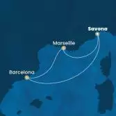 Italy, France, Spain