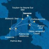 Italy, France, Balearic Islands, Spain