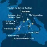 Italy, France, Balearic Islands, Spain