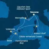 Italy, Spain, Balearic Islands, France