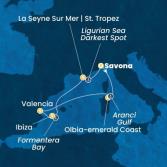 Italy, Spain, Balearic Islands, France