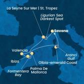 Italy, Spain, Balearic Islands, France