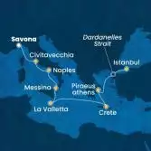 Italy, Malta, Greece, Turkey