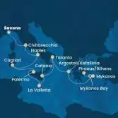 Italy, Malta, Greece