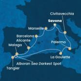 Italy, France, Spain, Morocco, Tunisia