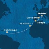 Italy, Spain, Canary Islands, Antilles