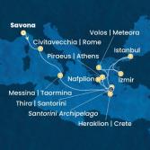 Italy, Greece, Turkey