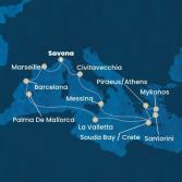 Italy, France, Spain, Balearic Islands, Malta, Greece