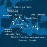 Italy, Greece, Tunisia, Balearic Islands, Spain, France
