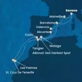 Italy, France, Spain, Canary Islands, Morocco