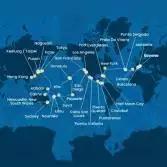 Italy, France, Spain, Portugal, The Azores, United States, Florida (USA), Mexico, USA, Hawaii, Polynesia, Fiji, Australia