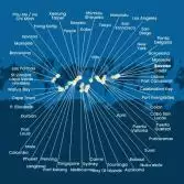 Italy, France, Spain, Portugal, The Azores, United States, Florida (USA), Panama, USA, Hawaii, New Zealand, Australia, Japan