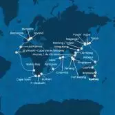 Australia, Japan, South Korea, Taiwan, China, Vietnam, Singapore, Malaysia, Sri Lanka, Maldives, Mauritius, South Africa