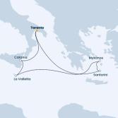 Italy, Malta, Greece
