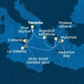 Greece, Malta, Italy