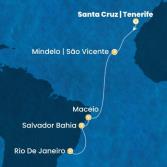 Canary Islands, Cape Verde, Brazil