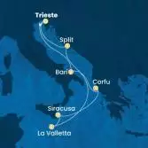Italy, Greece, Malta, Croatia